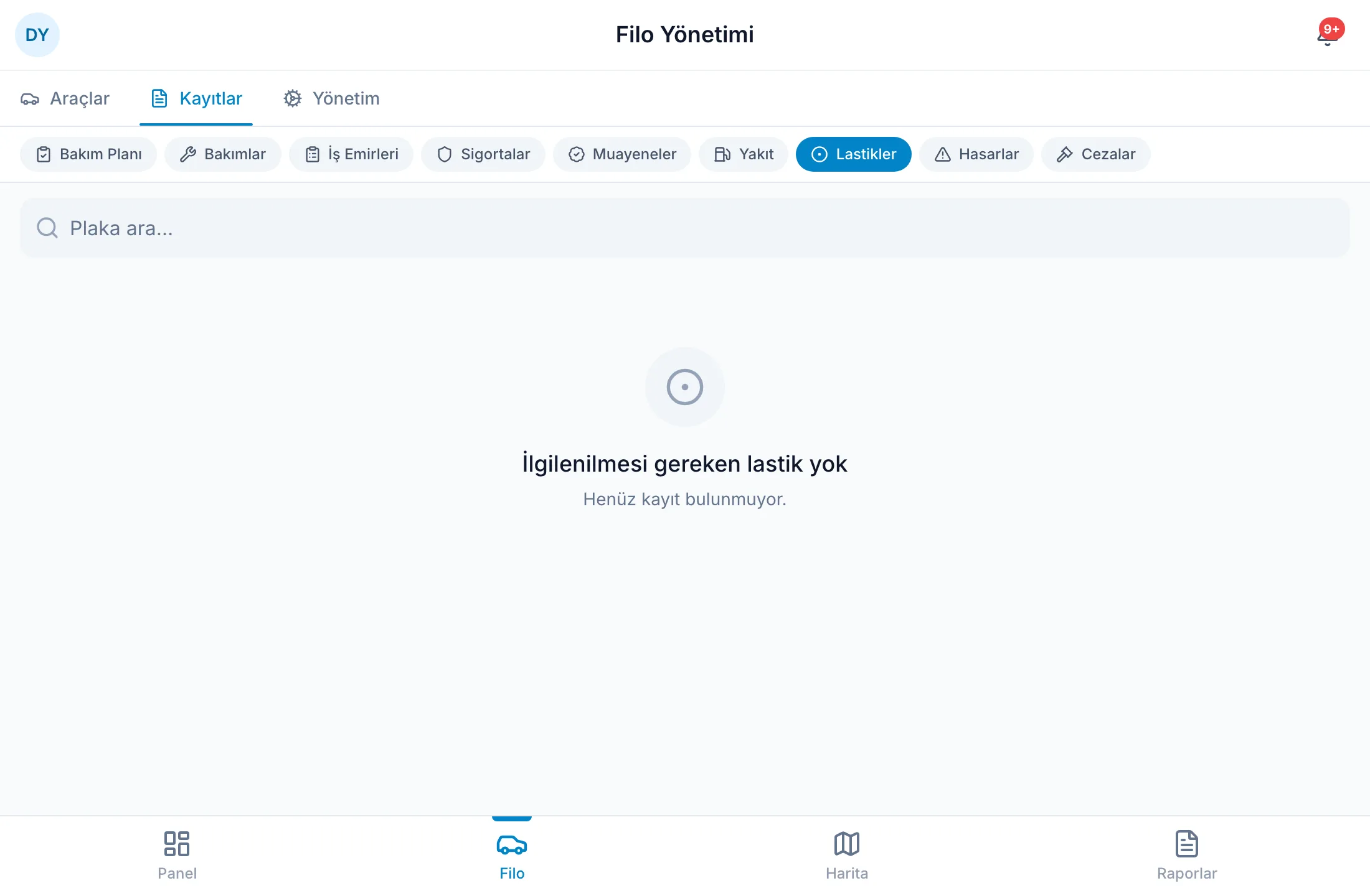 Diş derinliği tahmini ve kalan ömür