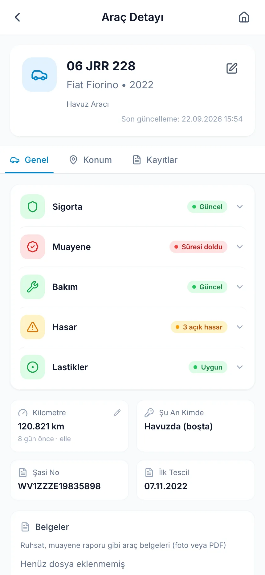 Bir aracın her şeyi tek kartta