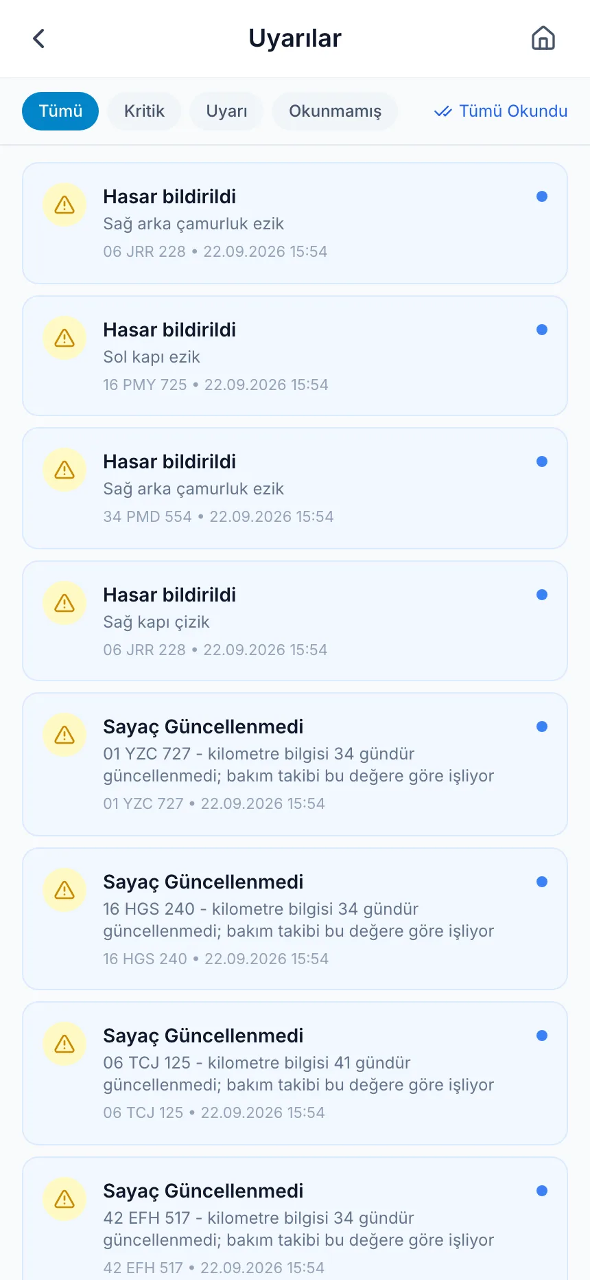 Filonuzu yönetin